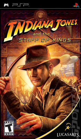 Indiana Jones and the Staff of Kings - PSP Cover & Box Art