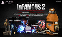 inFAMOUS 2 - PS3 Cover & Box Art