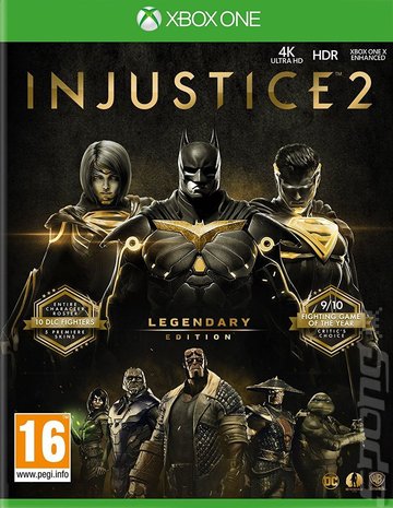 Injustice 2: Legendary Edition - Xbox One Cover & Box Art