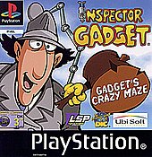 Inspector Gadget: Gadget's Crazy Maze - PlayStation Cover & Box Art