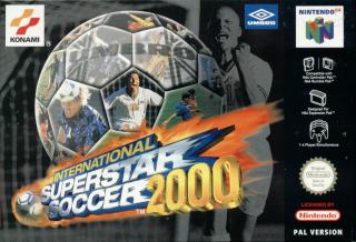 International Superstar Soccer - N64 Cover & Box Art