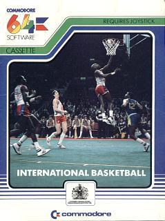 International Basketball - C64 Cover & Box Art
