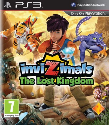 Invizimals: The Lost Kingdom - PS3 Cover & Box Art