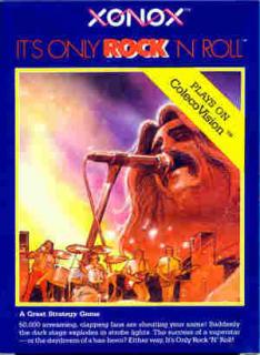 It's Only Rock 'n' Roll - Colecovision Cover & Box Art