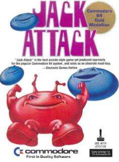 Jack Attack - C64 Cover & Box Art