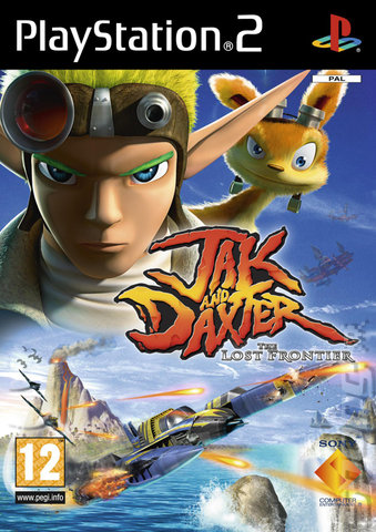 Jak and Daxter: The Lost Frontier - PS2 Cover & Box Art
