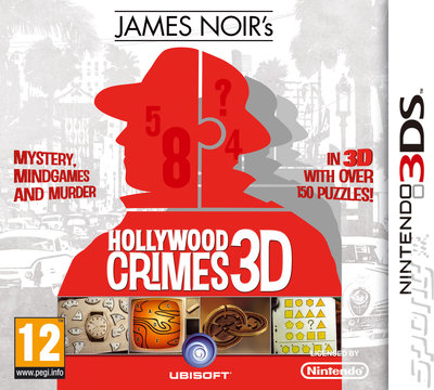 James Noir's Hollywood Crimes - 3DS/2DS Cover & Box Art