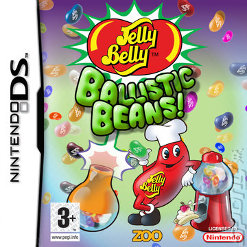 Jelly Belly: Ballistic Beans - DS/DSi Cover & Box Art
