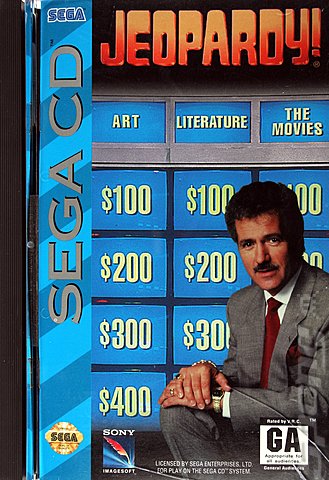 Jeopardy! - Sega MegaCD Cover & Box Art