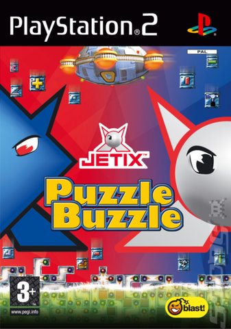 Jetix Puzzle Buzzle - PS2 Cover & Box Art