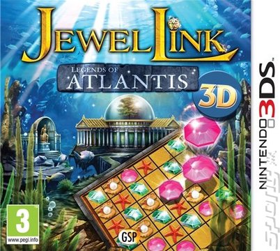 Jewel Link: Legends of Atlantis - 3DS/2DS Cover & Box Art