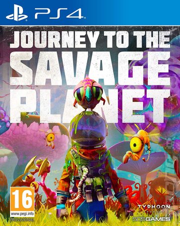 Journey To The Savage Planet - PS4 Cover & Box Art