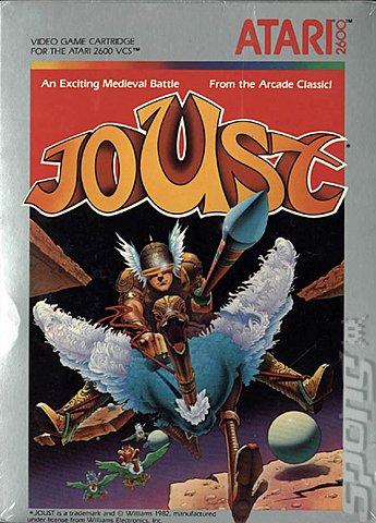 Joust - Atari 2600/VCS Cover & Box Art