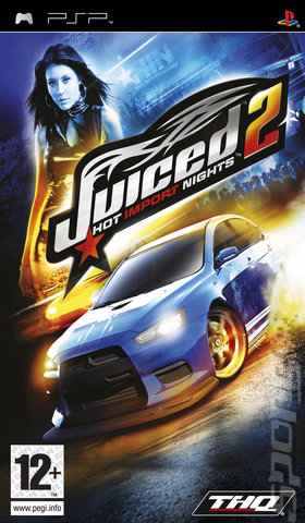 Juiced 2: Hot Import Nights - PSP Cover & Box Art