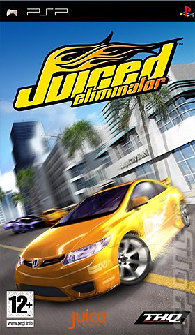 Juiced: Eliminator - PSP Cover & Box Art