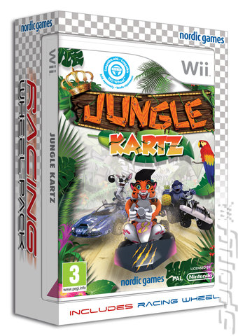 Jungle Kartz - Wii Cover & Box Art