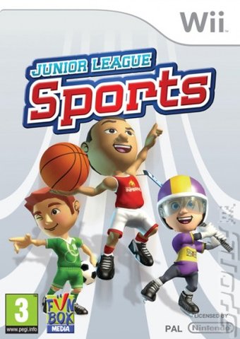 Junior League Sports - Wii Cover & Box Art