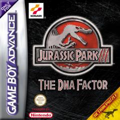 Jurassic Park III: The DNA Factor - GBA Cover & Box Art