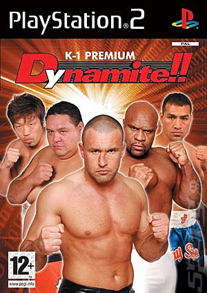 K-1 Premium: Dynamite!! - PS2 Cover & Box Art