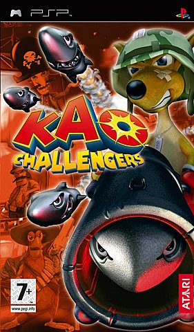 Kao Challengers - PSP Cover & Box Art
