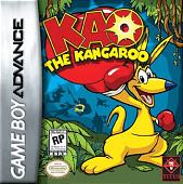 Kao the Kangaroo - GBA Cover & Box Art