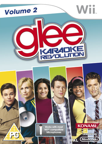 Karaoke Revolution Glee: Volume 2 - Wii Cover & Box Art