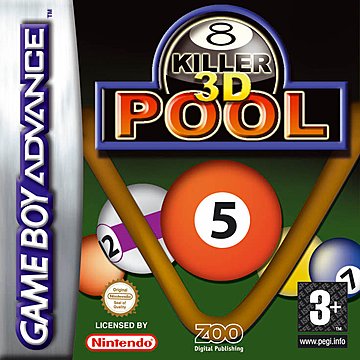 Killer 3D Pool - GBA Cover & Box Art
