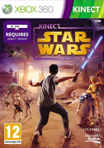 Kinect Star Wars - Xbox 360 Cover & Box Art