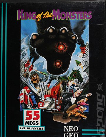 King of the Monsters - Neo Geo Cover & Box Art