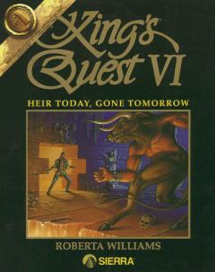King's Quest 6: Heir Today, Gone Tomorrow - Amiga Cover & Box Art