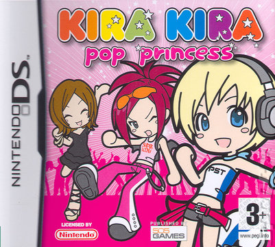 Kira Kira Pop Princess - DS/DSi Cover & Box Art