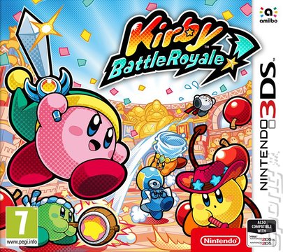 Kirby: Battle Royale - 3DS/2DS Cover & Box Art