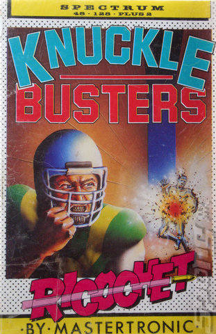 Knuckle Buster - Spectrum 48K Cover & Box Art