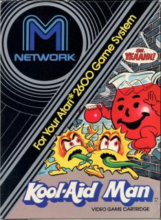 Kool-Aid Man - Atari 2600/VCS Cover & Box Art