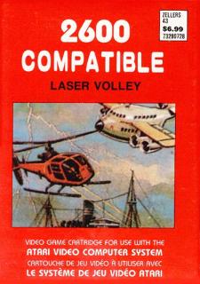 Laser Volley - Atari 2600/VCS Cover & Box Art