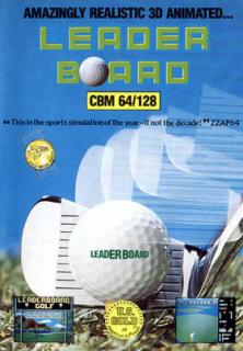Leader Board - C64 Cover & Box Art