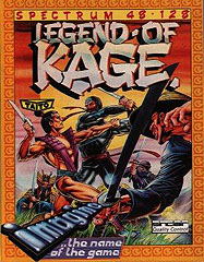 Legend of Kage - Spectrum 48K Cover & Box Art