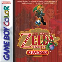 The Legend Of Zelda: Oracle Of Seasons - Game Boy Color Cover & Box Art