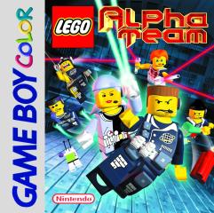 Lego Alpha Team - Game Boy Color Cover & Box Art