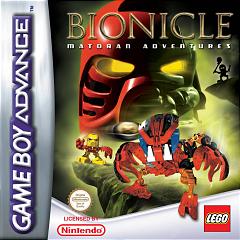 Bionicle: Matoran Adventures - GBA Cover & Box Art