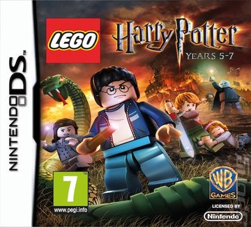LEGO Harry Potter: Years 5-7 - DS/DSi Cover & Box Art