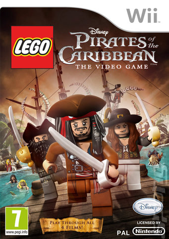 LEGO Pirates of the Caribbean - Wii Cover & Box Art