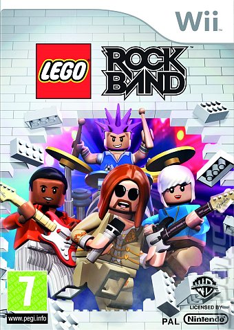 LEGO Rock Band - Wii Cover & Box Art