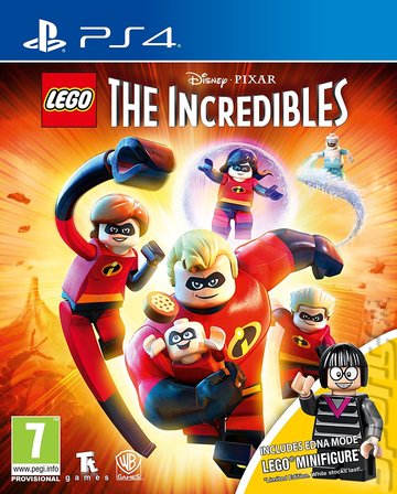 LEGO The Incredibles - PS4 Cover & Box Art