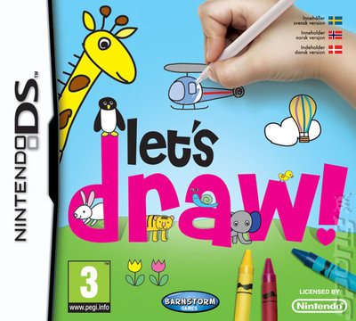 Let's Draw - DS/DSi Cover & Box Art