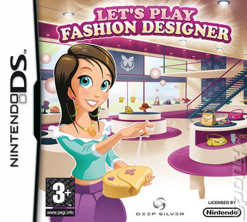 Let's Play: Fashion Designer - DS/DSi Cover & Box Art