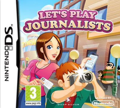 Let's Play Journalists - DS/DSi Cover & Box Art