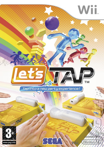 Let's Tap - Wii Cover & Box Art