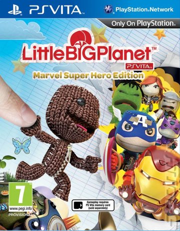 LittleBigPlanet: PS Vita: Marvel Super Hero Edition - PSVita Cover & Box Art