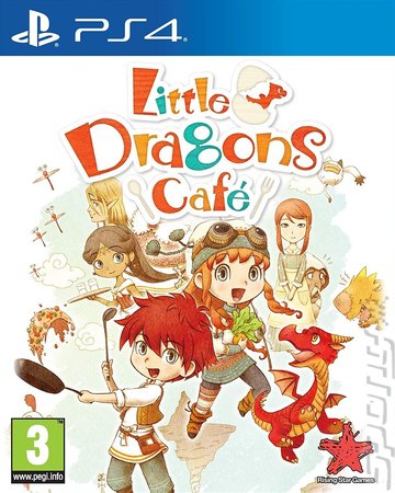 Little Dragons Cafe - PS4 Cover & Box Art